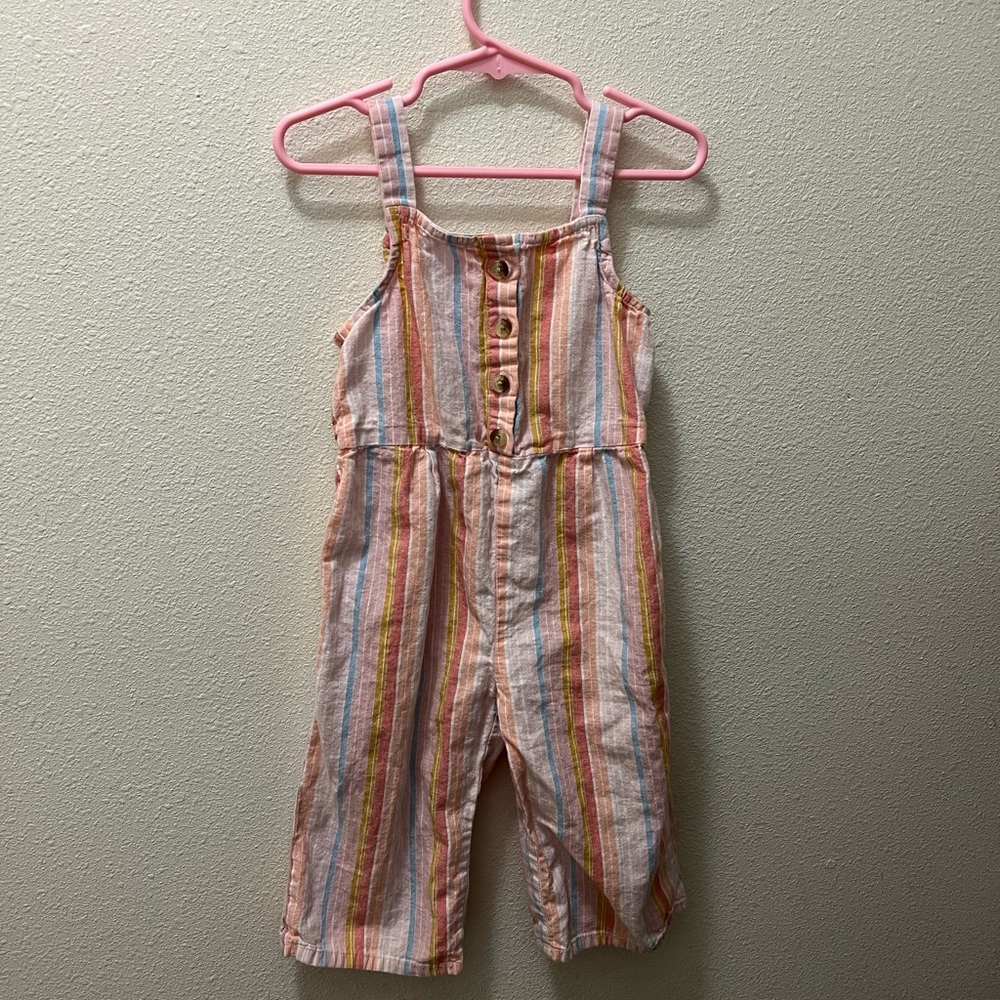 Toddlers Multicolored Jumpsuit